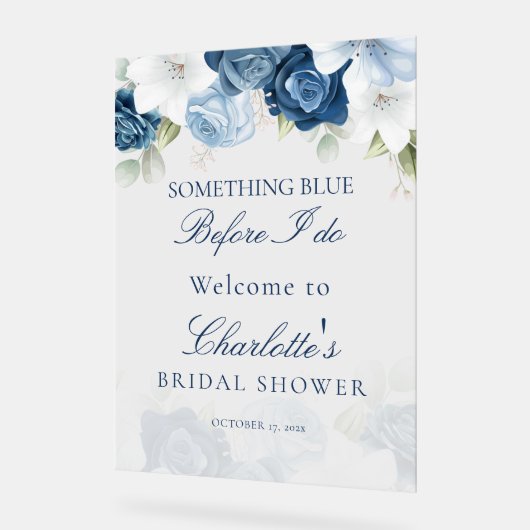 Quelque Chose de Bleu Avant que Je Me Marie Récept (Angle)