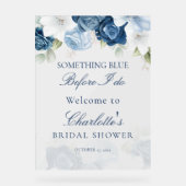 Quelque Chose de Bleu Avant que Je Me Marie Shower (Recto)