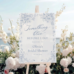 Quelque Chose de Bleu Bienvenue à la Baby Shower