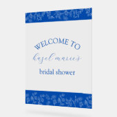 Quelque chose de bleu Bienvenue à la Fête des mari (Angle)