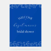 Quelque chose de bleu Bienvenue à la Fête des mari (Recto)