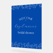 Quelque chose de bleu Bienvenue à la Fête des mari (Angle)