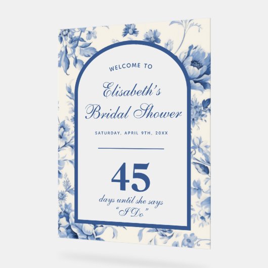 Quelque chose de bleu Elegant Fête des mariées Chi (Angle)