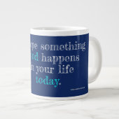 Quelque chose de bon Jumbo Mug (Devant droit)