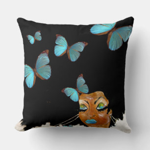 Quelque chose de Coussin bleu