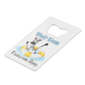 Quelque chose de drôle flotte votre Zebra (Dos Angle)