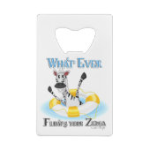 Quelque chose de drôle flotte votre Zebra (Dos)