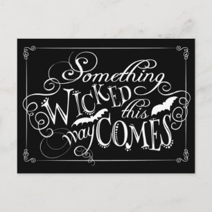 Quelque Chose De Mal De Cette Façon Venait Carte P