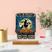 Quelque chose de méchant arrive Sorcière Halloween (Mariage)