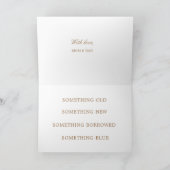 quelque chose de nouveau emprunté et la carte de l (Intérieur)