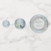 Quelque chose de table bleue Confetti (Devant)