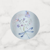 Quelque chose de table bleue Confetti (Petit recto)