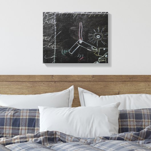 Quelque chose d'étrange sur cette toile noire 1 (Insitu(Chambre))