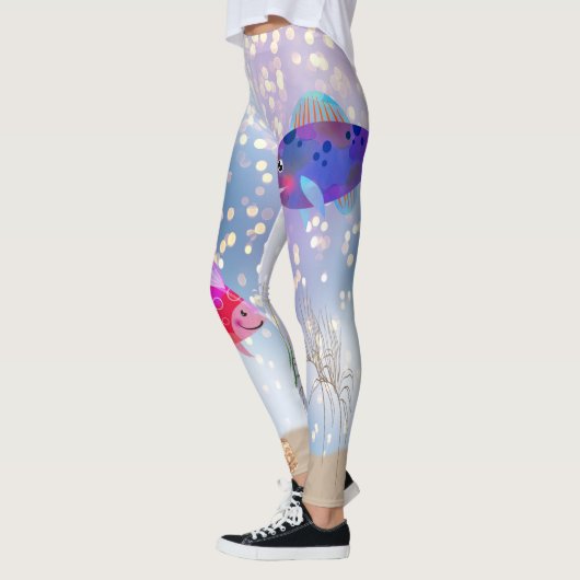Quelque chose est des Leggings de Poisson (Gauche)