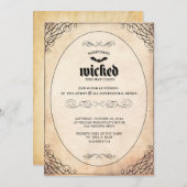 Quelque chose invitation mauvaise de partie de (Devant / Derrière)