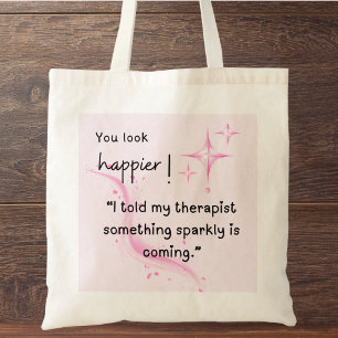 Quelque chose Sparkly va arriver Sac fourre-tout