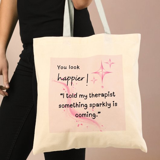 Quelque chose Sparkly va arriver Sac fourre-tout