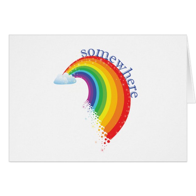 Quelque part au-dessus de l'arc-en-ciel (Devant horizontal)