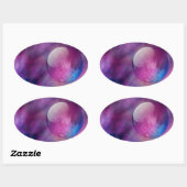 Quelque part dans les Stickers Espace extra-atmosp (Feuille)