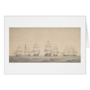 Quelques bateaux de l'escadron Pacifique des