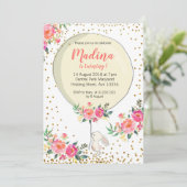 Quelques Bunny Pâques Printemps Invitations Annive (Debout devant)