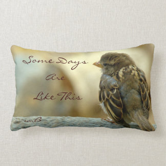 Quelques jours sont comme ceci, coussin de