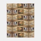 Quelques poulets et une couverture de cheval (Devant)