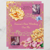 Quelqu'un a regardé sur moi du papier personnalisé (Devant / Derrière)