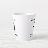 Quelqu'Un A-T-Il Dit DU CAFÉ ? Tasse latte (Devant)