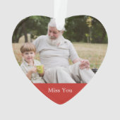 Quelqu'Un Au Ciel Cardinal Green Photo Acrylique (dos)