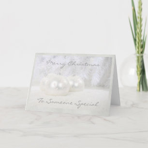 Quelqu'un carte de Noël spéciale