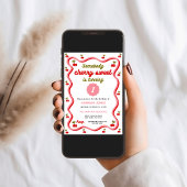 Quelqu'un Cherry Sweet est 1 Invitation d'annivers