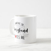 Quelqu'Un Dans Le Maryland M'Aime Mapper La Mug De (Devant gauche)