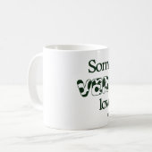 Quelqu'un dans le Vermont m'aime - Mug de café (Devant gauche)