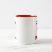 Quelqu'Un Dans L'Ohio M'Aime Mapper La Mug De Café (Centre)