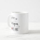 Quelqu'Un En Géorgie M'Aime Carte Café Mug (Devant gauche)