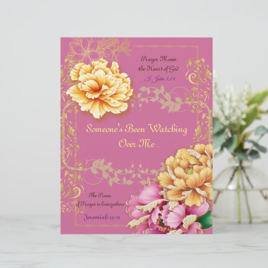 Quelqu'un m'a regardé Poème Papier (Debout devant)