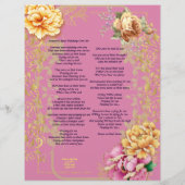 Quelqu'un m'a regardé Poème Papier (Dos)