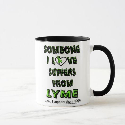 Quelqu'Un Que J'Aime...Lyme Mug (Droite)