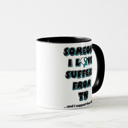 Quelqu'un que j'aime...TN Mug (Devant droit)