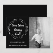 Quelqu'un reçoit du charbon | Carte appartement de (Devant / Derrière)