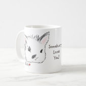 Quelqu'un t'aime Mug (Devant gauche)