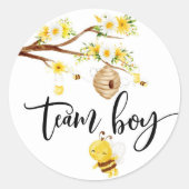 Quels seront les stickers garçon de l'équipe bébé  (Devant)