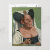 Quentin Massys, Ugly Duchess, ca. 1525 Briefkaart (Voorkant / Achterkant)