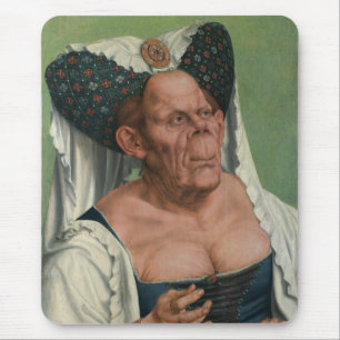 Quentin Massys, Ugly Duchess, ca. 1525 Muismat