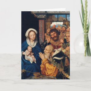 Quentin Matsys - de Adoratie Magi Kaart