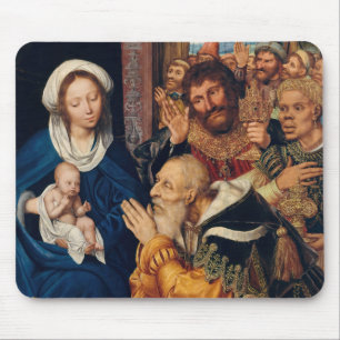 Quentin Matsys - de Adoratie Magi Muismat