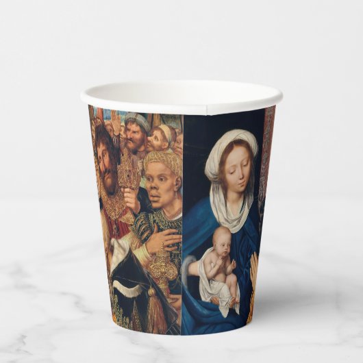 Quentin Matsys - de Adoratie Magi Papieren Bekers (Rechts)