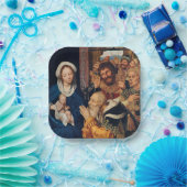 Quentin Matsys - de Adoratie Magi Papieren Bordje (Feest)