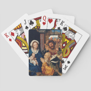 Quentin Matsys - de Adoratie Magi Pokerkaarten